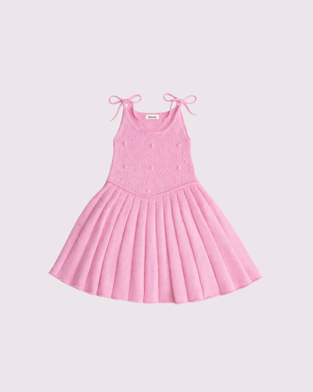 Cusco Pink Knit Dress
