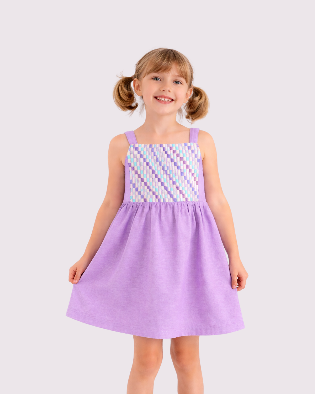 Lavender Pinafore