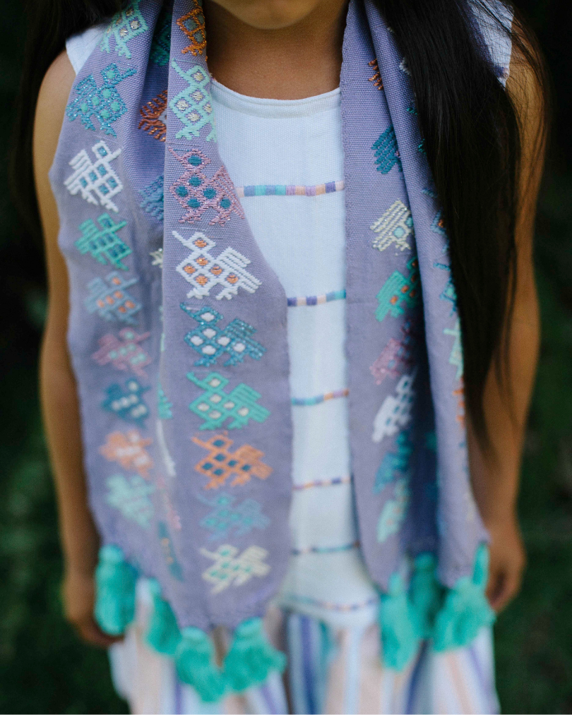 Sticks Nahuala Bird Scarf