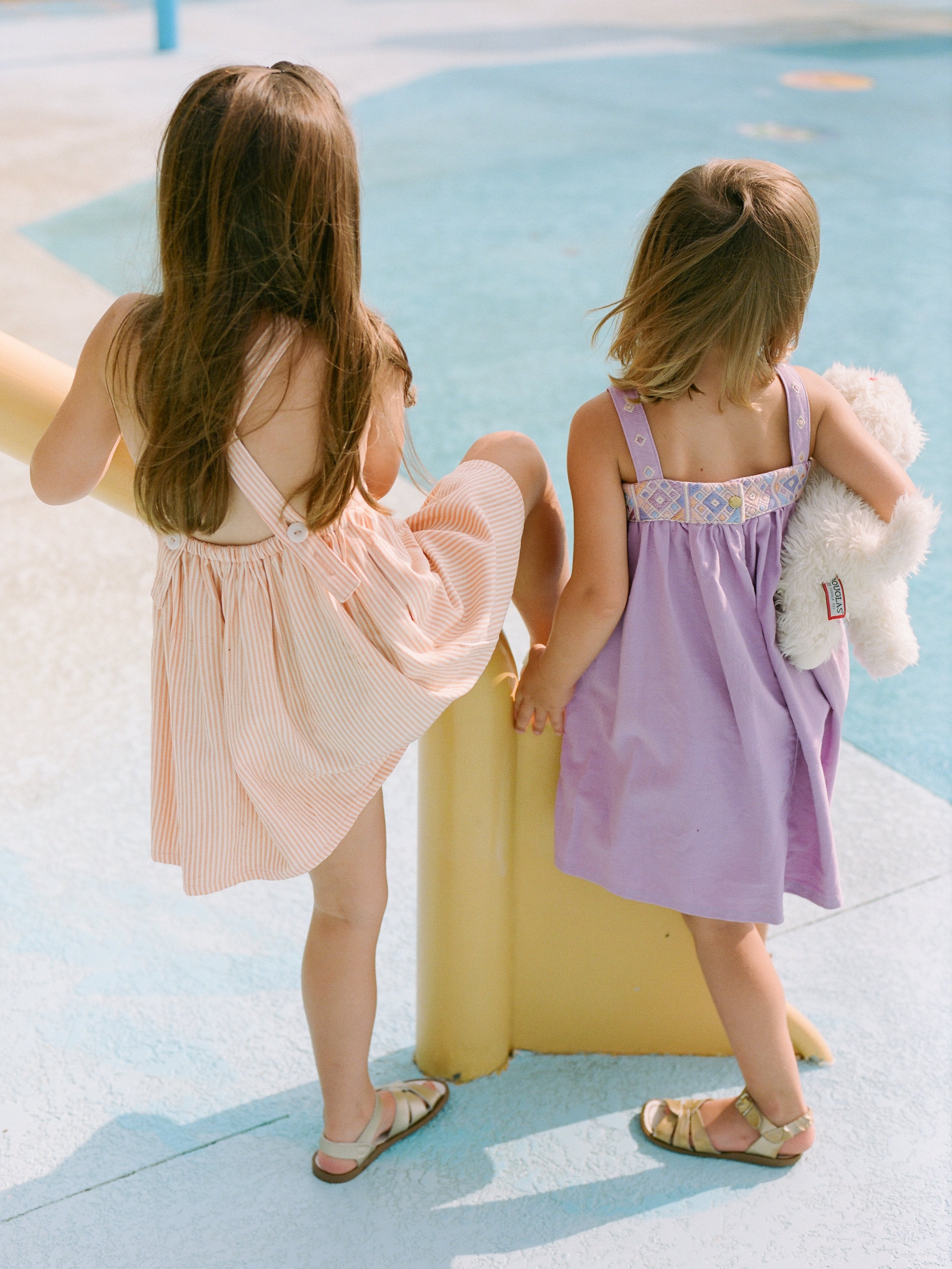Creamsicle Pinafore