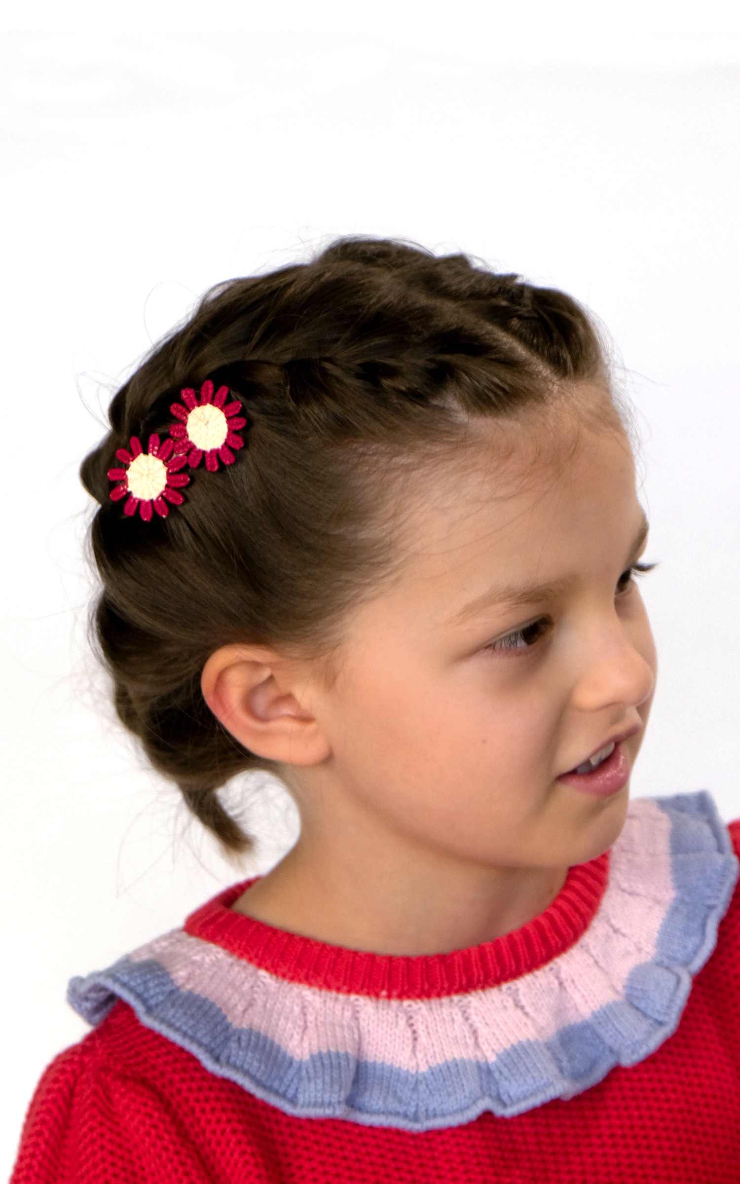 Daisy Hair Clips (4 pack)